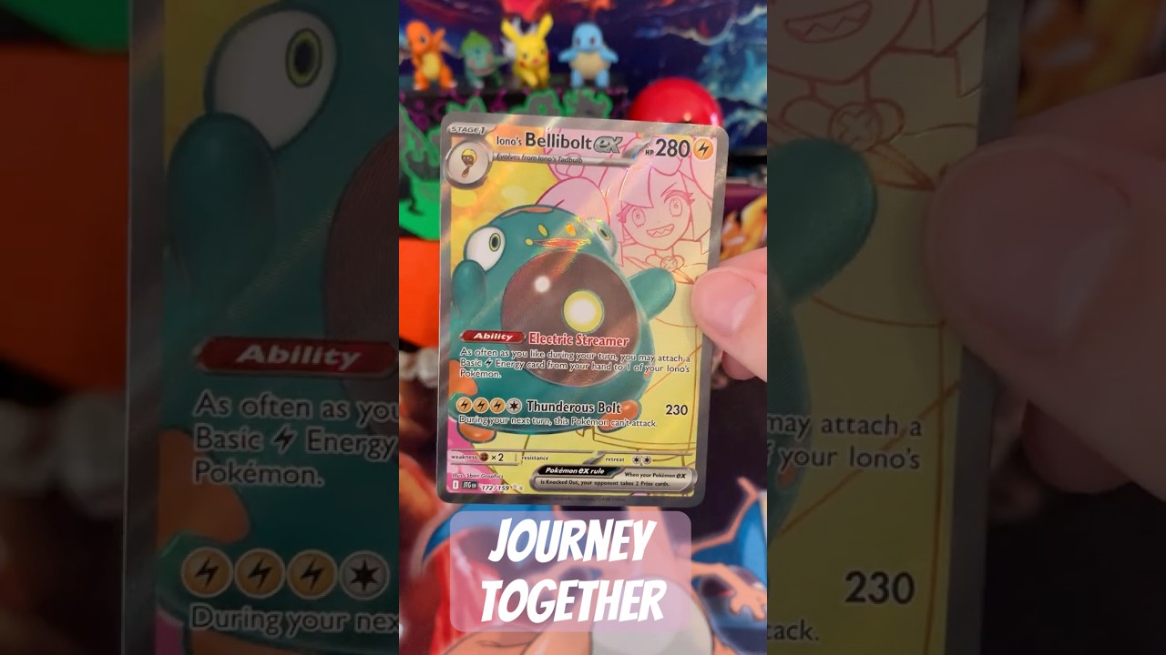 Iono&rsquo;s Bellibolt ex pull from Journey Together!