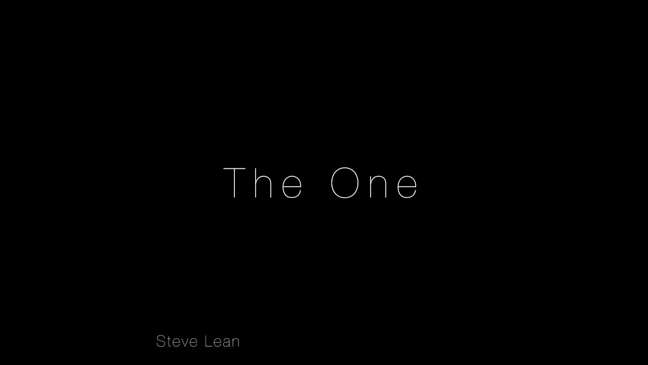 Steve Lean - The One