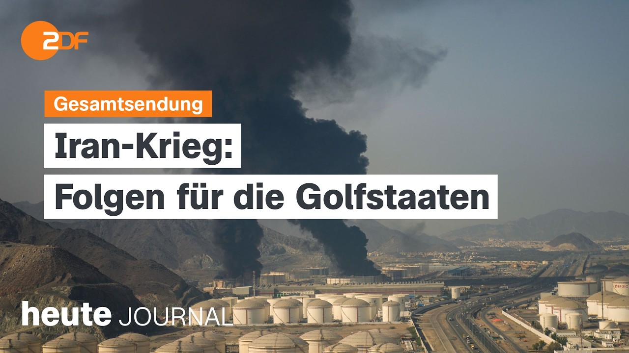 heute journal vom 14.03.2026 Iran-Krieg, Klimabilanz 2025, Brandmauer in Europa