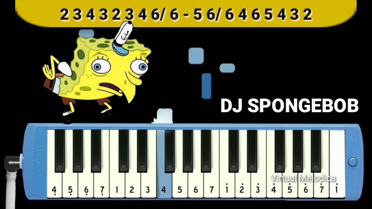 Not Pianika Dj Spongebob Versi Gagak
