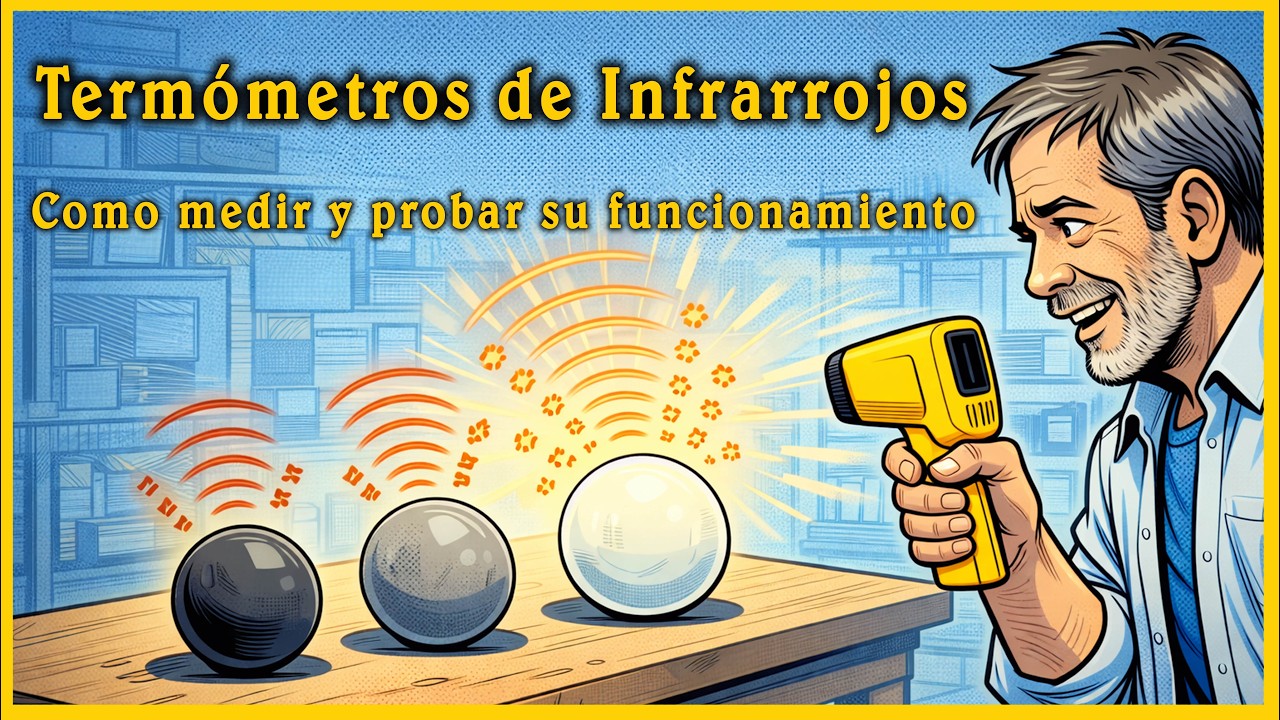 Termómetros de Infrarrojos - Comprobando y jugando con ellos. (Fluke 62Max+  Kaiweets Apollo 7)