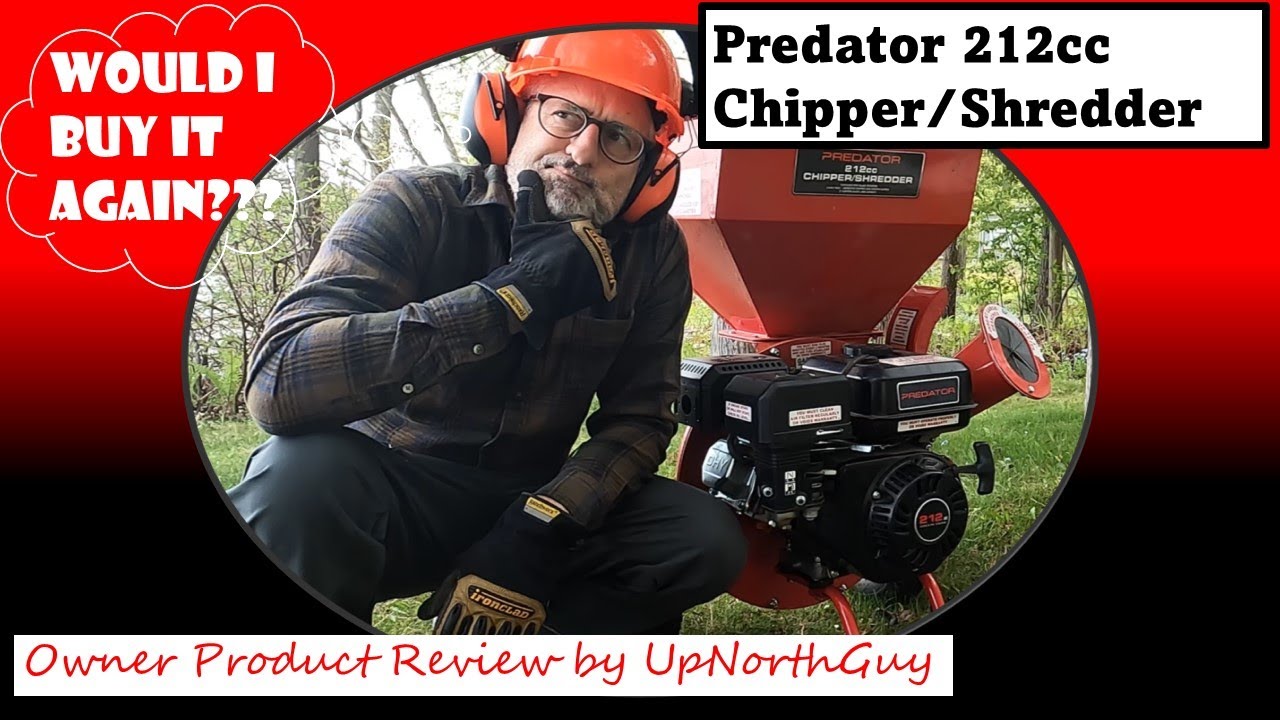 3 Year Owner Product Review: Predator 212CC Chipper/Shredder!