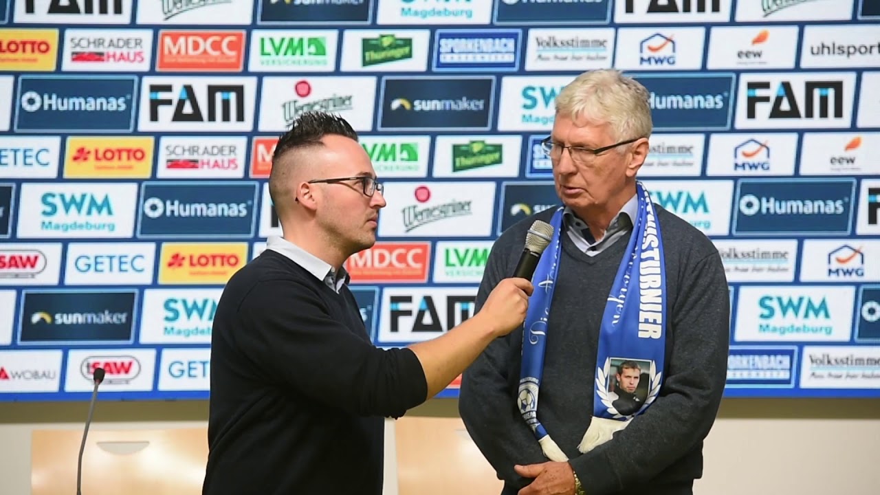 Kurzinterview Lutz Pape zu 18. Pape-Cup 1. FC Magdeburg