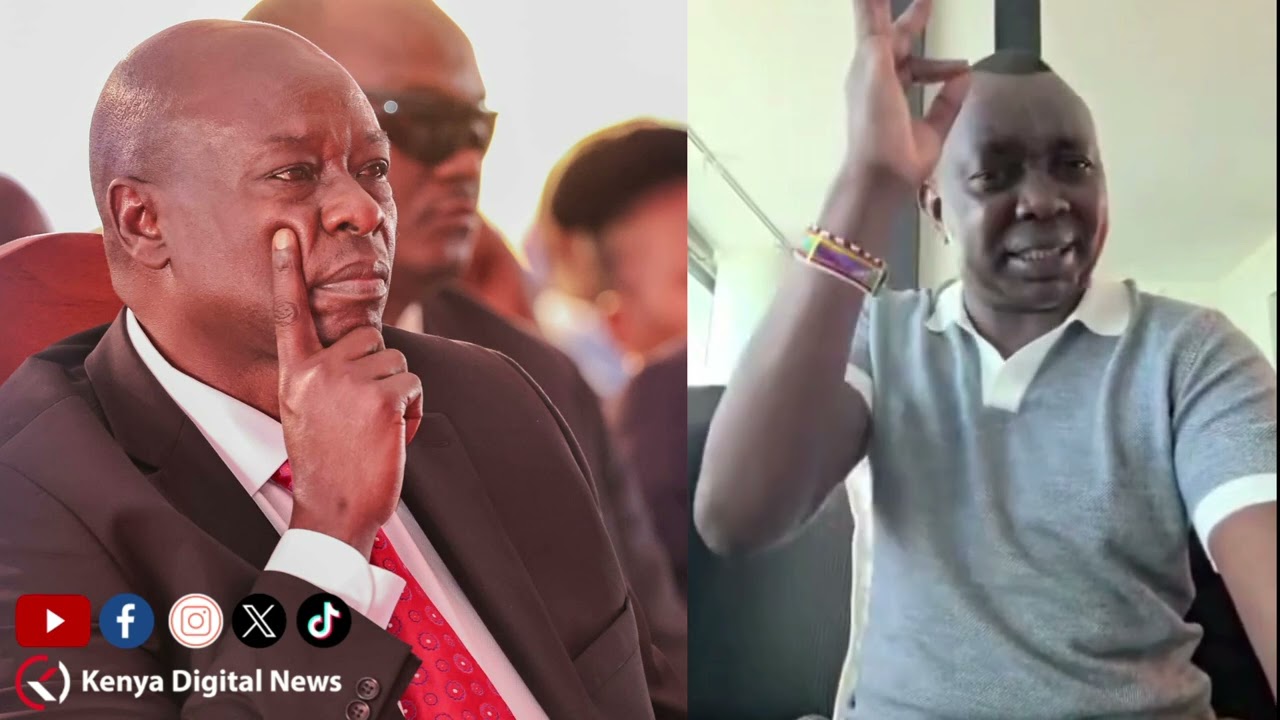 Oscar Sudi follows Gachagua in USA!! Lectures him over tribalism!!