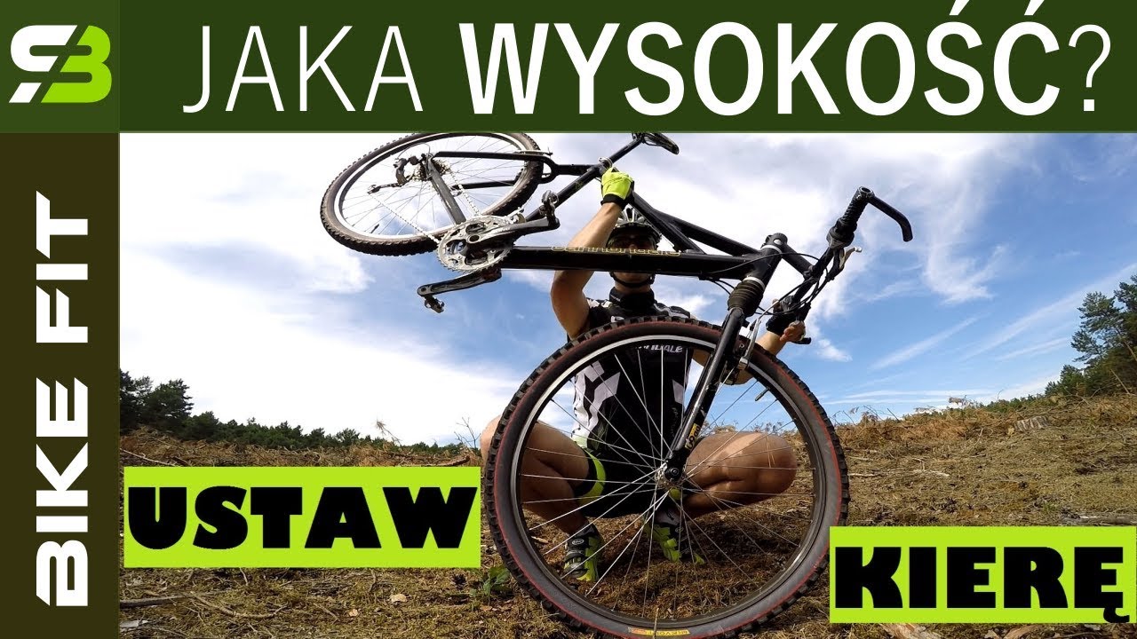 Jak ustawić w rowerze wysokość kierownicy? Regulacja mostka. Bike Fitting.