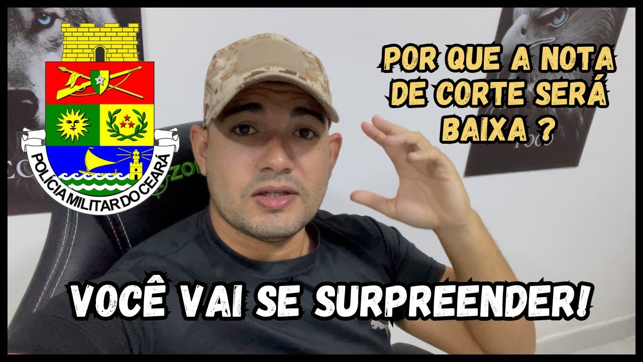 PMCE | Por que a NOTA de CORTE vai ser BAIXA ? | Entenda !
