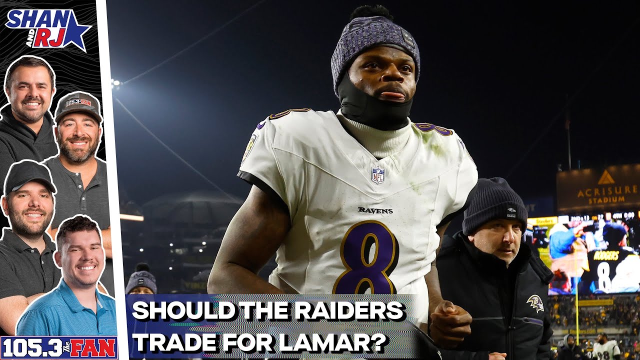 The Red Zone: Lamar Jackson/Raiders Rumors, Mike Tomlin & More | Shan & RJ
