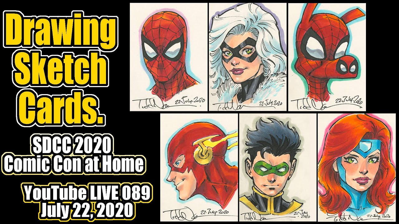 San Diego Comic Con at Home Preview Night: Todd Nauck Art Livestream 089
