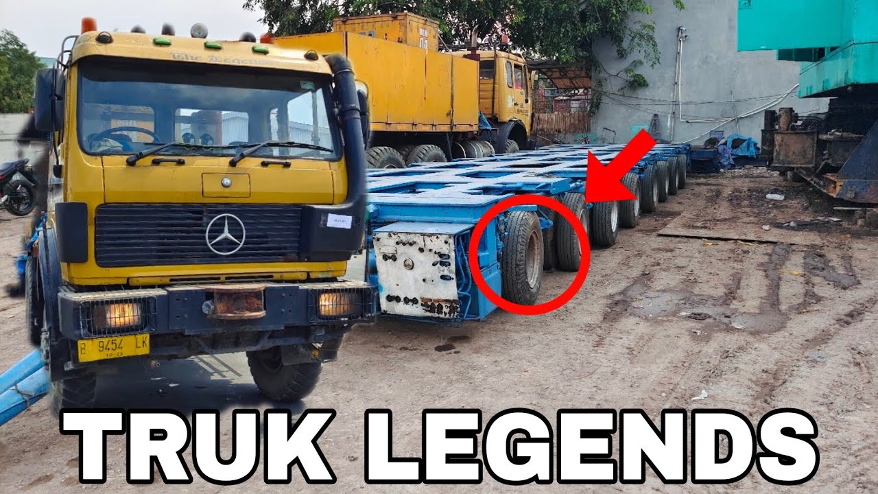 LEGENDS‼️ - MERCY TRUK 3836 PENARIK MULTIAXLE COMETTO DARI ITALY