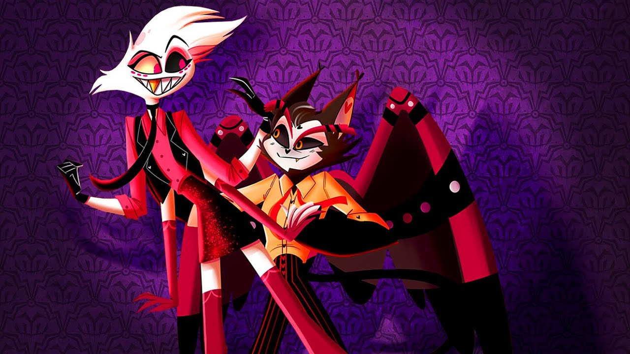 HOUSE KITTY - ANGELDUST X HUSK (Hazbin Hotel Comic dub)