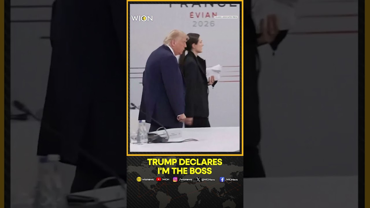 G7 Summit 2026: Trump Jokes 'I am The Boss' As G7 Talks Begin | WION News