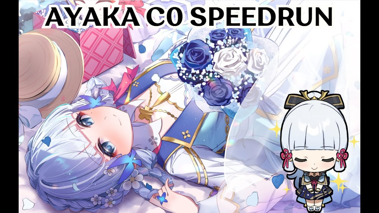 Ayaka c0 Continuous Speedrun 88s top half New Abyss 5.6 Day 1 (Cost 8.5)