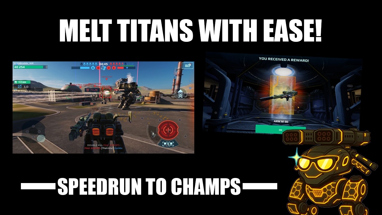 WE'RE BACK! Titan Slaying Weaponry (#15) | War Robots Speedrun