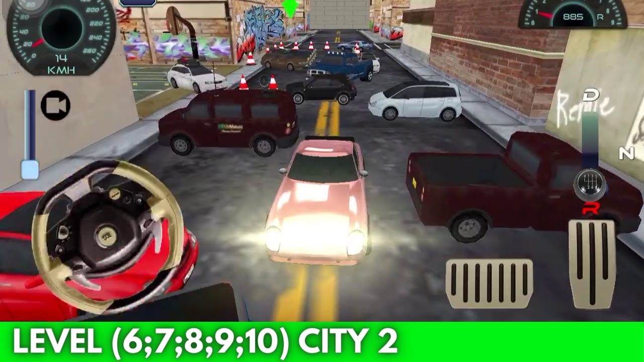 Car Parking   Pro Driver 2021  City 02 Level 6;7;8;9;10 gameplay