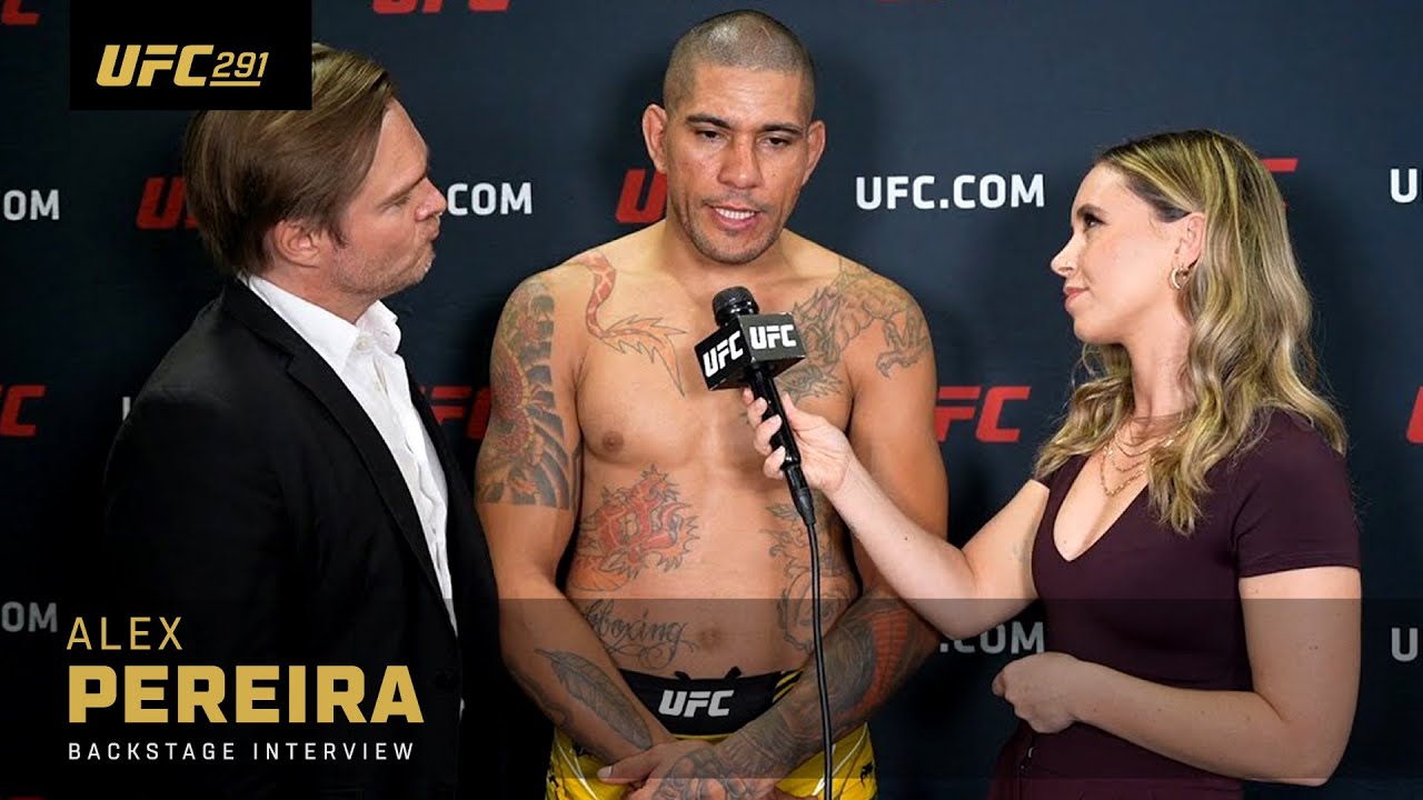 Alex Pereira: 'When They Raised My Hand I Was Like, Yeah I Won' | UFC 291