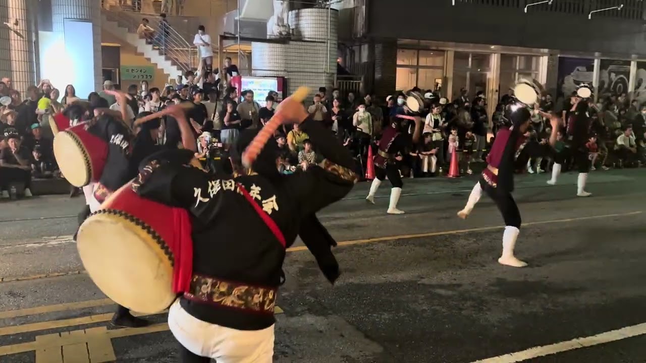 いすのきエイサーまつり久保田青年会