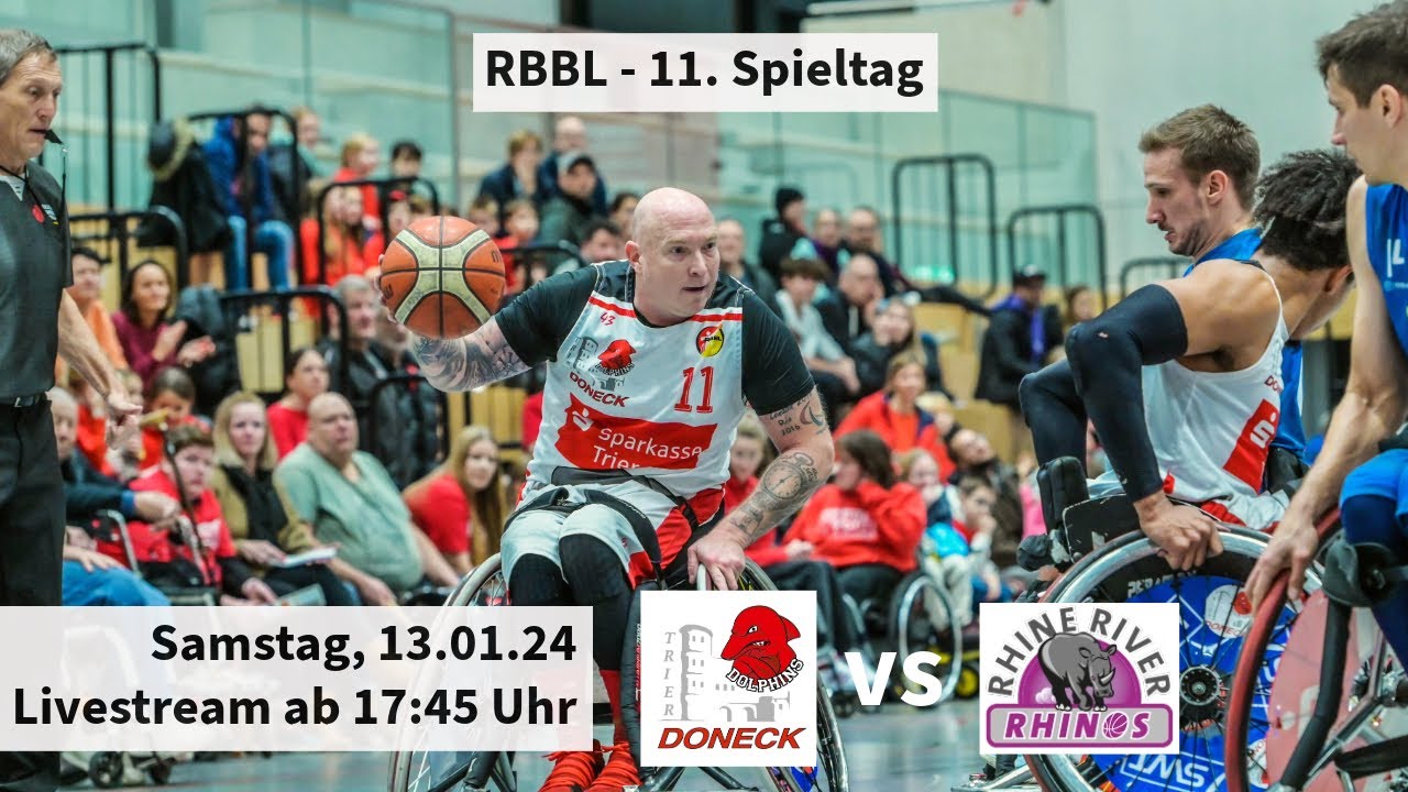 13. Spieltag RBBL: Doneck Dolphins Trier -  RBC Köln 99ers