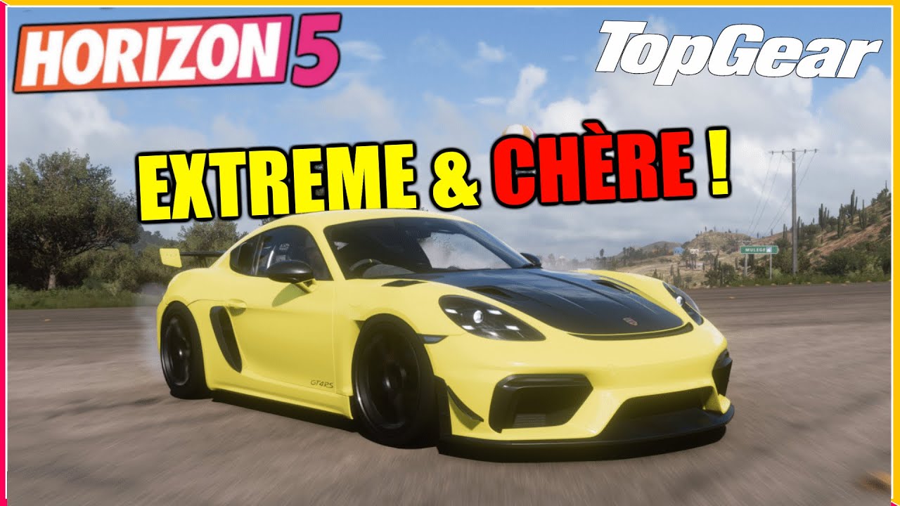 1100 CV EN DLC ! FORZA HORIZON 5 PORSCHE GT4RS