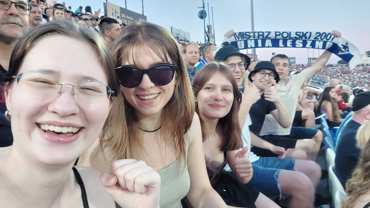 mój pierwszy żużel w życiu - leszno | inzi vlog