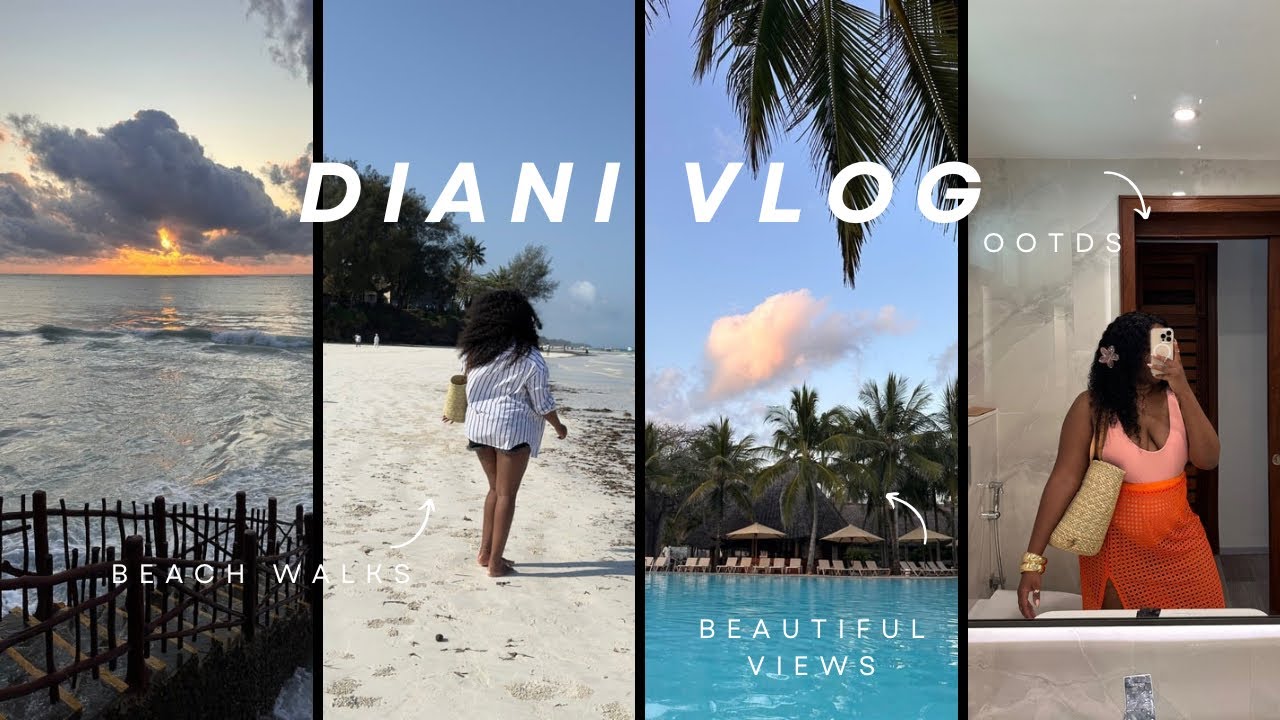Diani vlog🌴 || We took the SGR to Diani ✨||Baobab Beach Resort vlog.