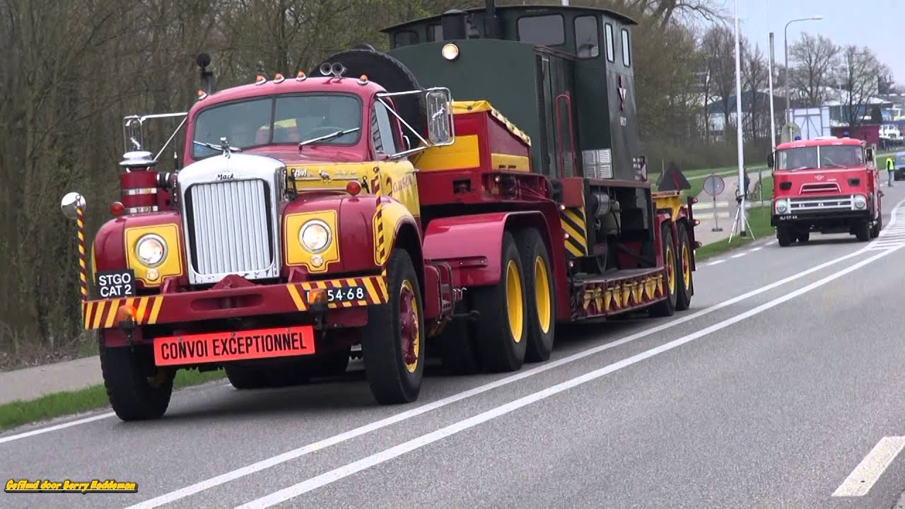 Oldtimer Trucks toerrit by Elburg - Oldtimer truck Tourrit 2015