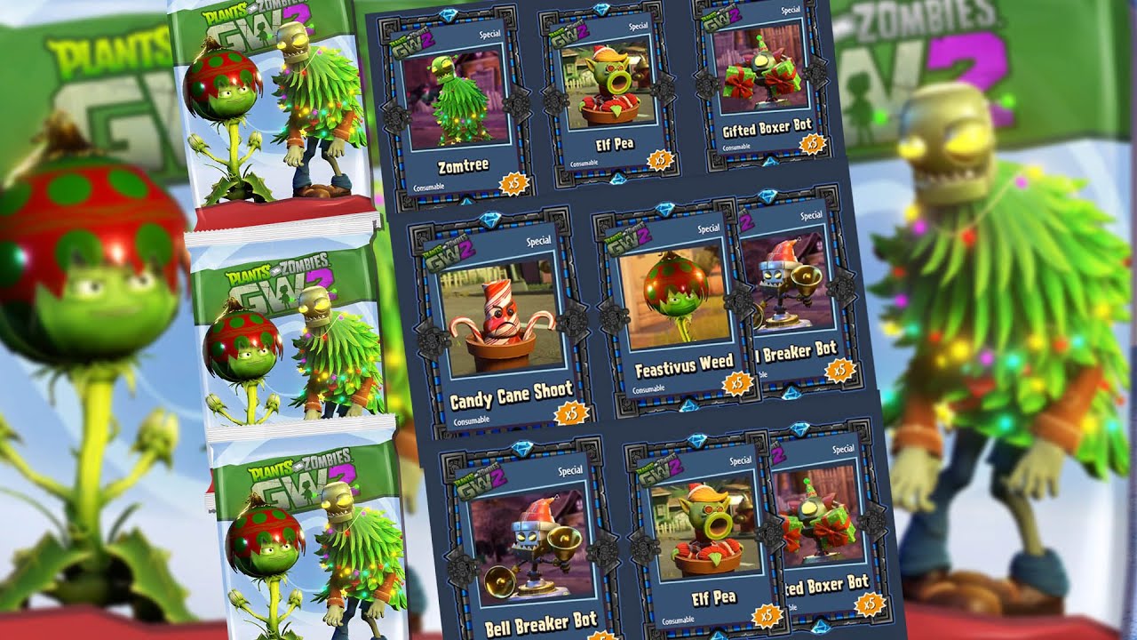 Get lots of Christmas Consumable Packs from Sticker Shop | Garden Warfare 2