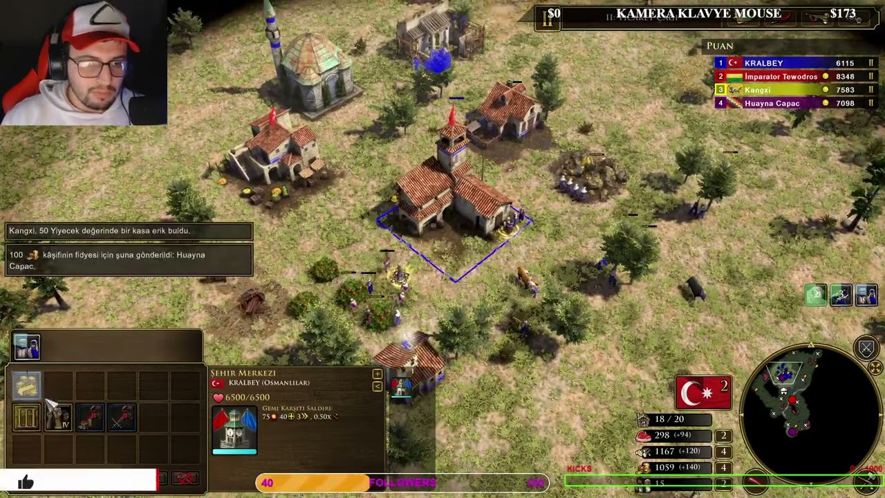 AGE OF EMPİRES 3 OYNUYORUM
