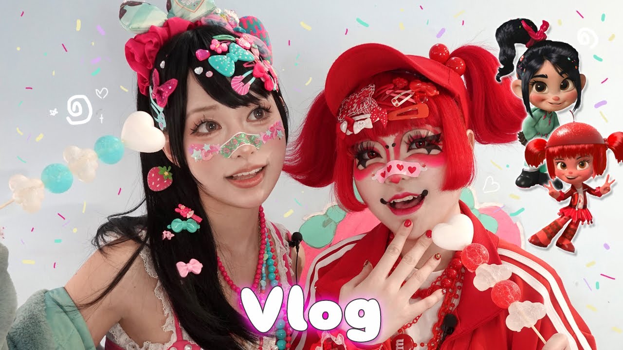 이런 사람들은 뭐하고 놀까? (일본 데코라 VS 한국 데코라) 현실바넬로피🍭🩵