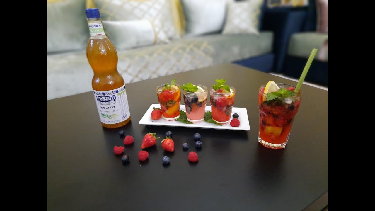 Mojito fruits rouges - Trio mini Mojito