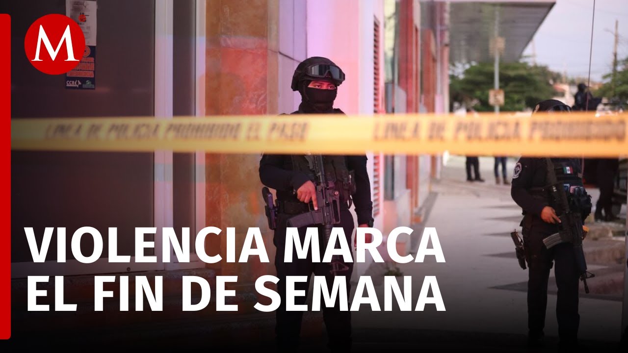 Fin de semana violento en Colima deja 11 muertos y varios heridos