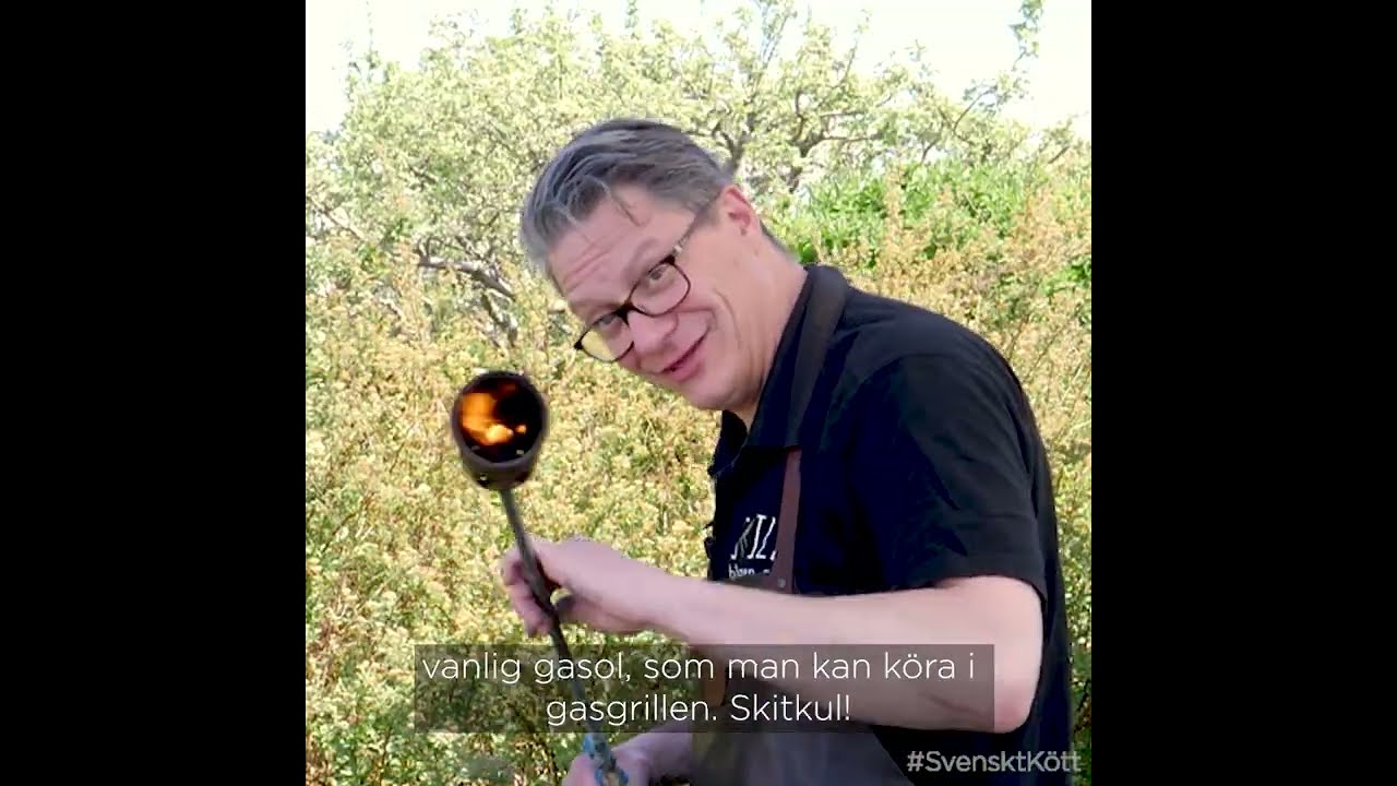 Hur tänder man en kolgrill?