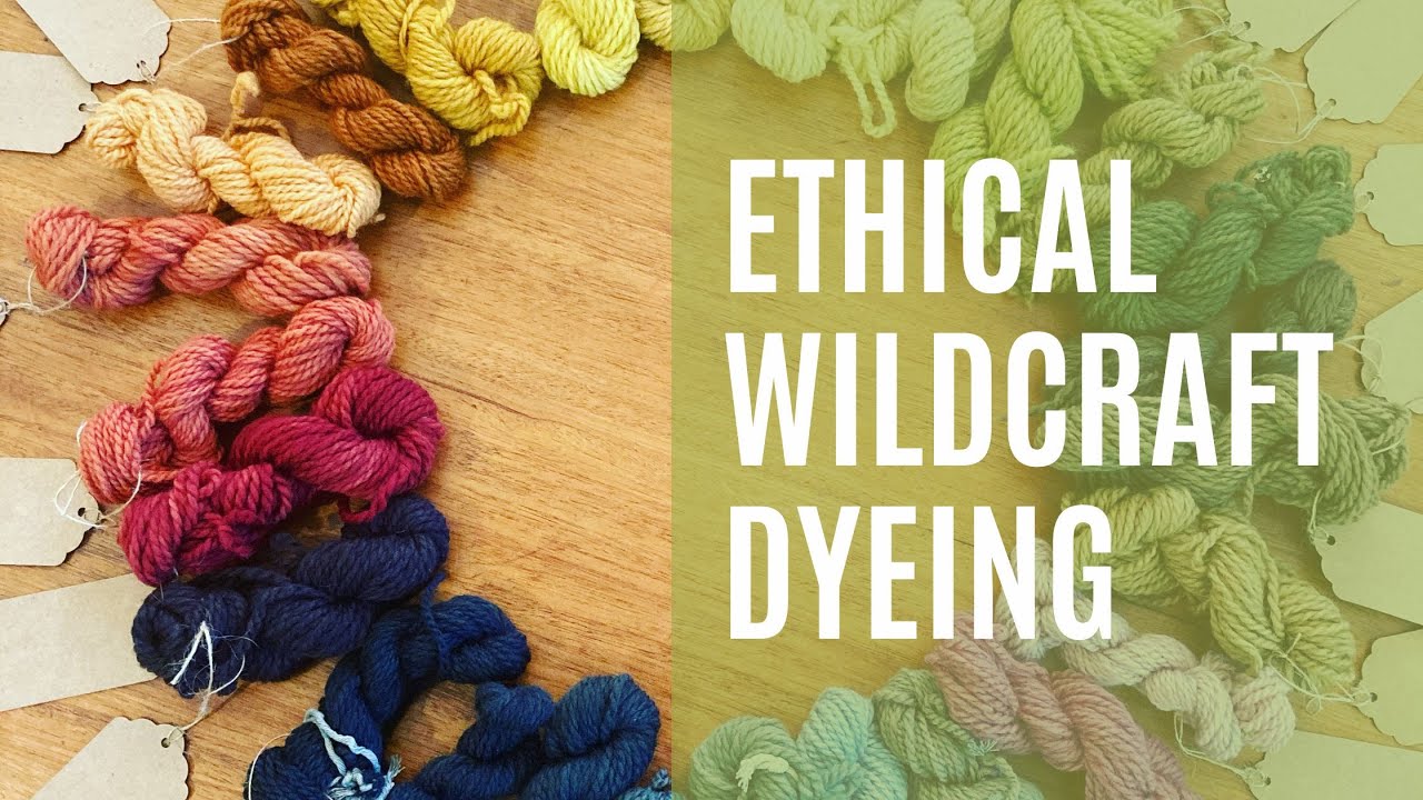 How to Use Natural Dyes Ethically ​⁠@WildcraftDyeing
