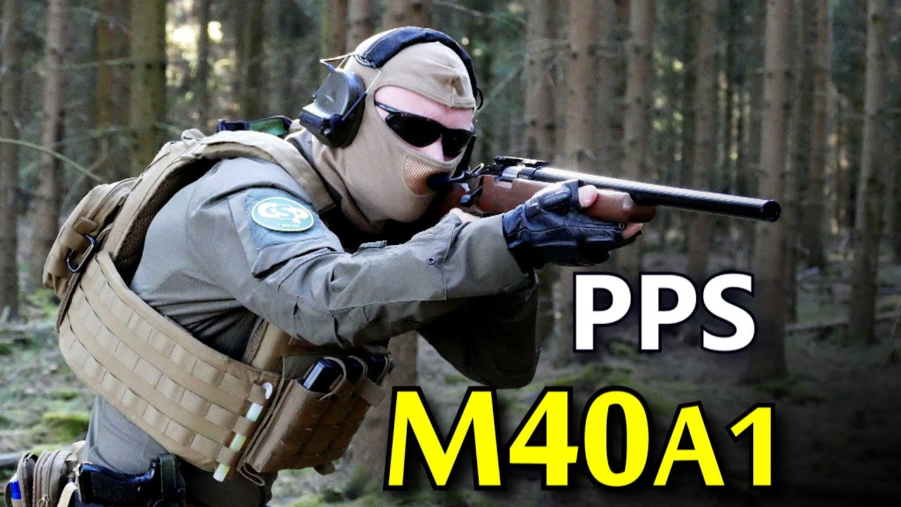 PPS M40A1 Airsoft Sniper REVIEW GsPAirsoft Deutsch German