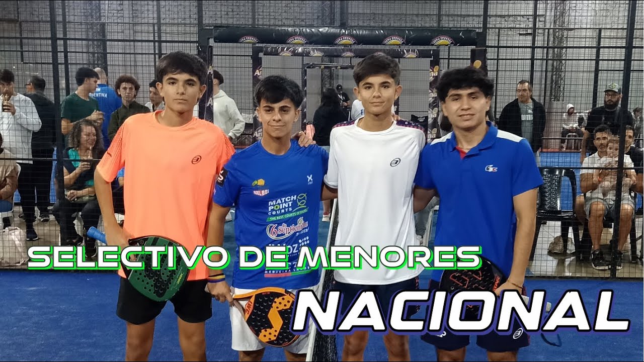 APA Final Sub 16 - Cordoba y Graupera vs Guevara y Graupera - Selectivo de menores