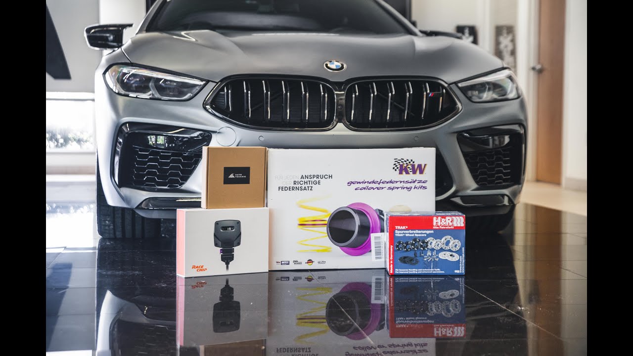 INSANE new BMW M8 Modification and Customization! KW Coilovers / H&R Spacers / Race Chip