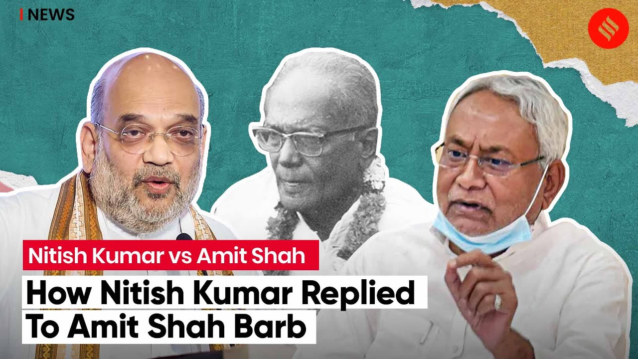 Nitish Kumar Hits Back At Amit Shah With &ldquo;His Political Career began 20 Years Ago&rdquo; Jibe
