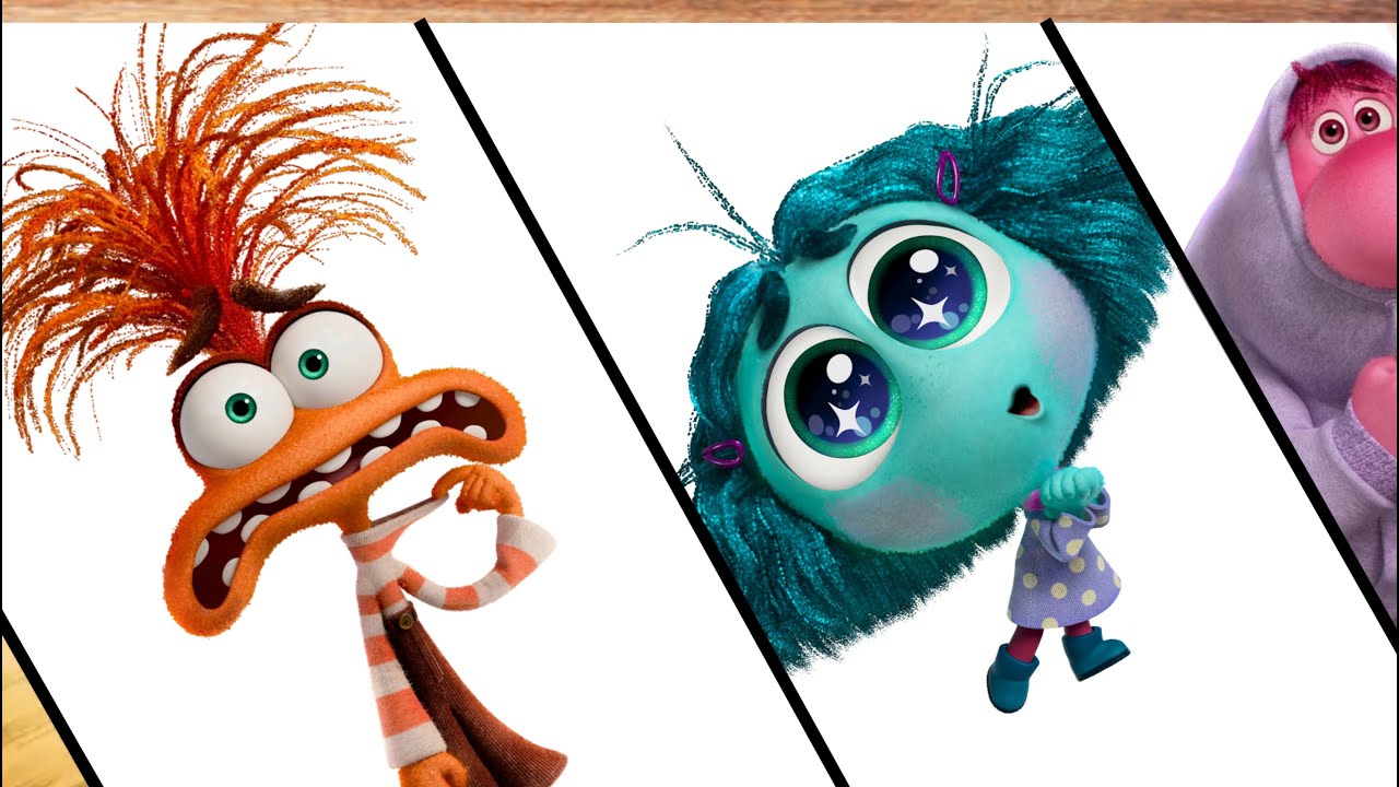 Drawing Inside Out 2! Colored Pencils! Anxiety, Envy, Embarrassment!