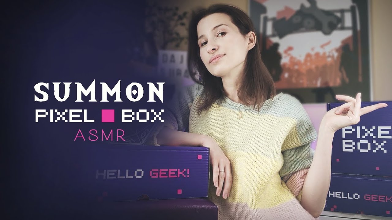 ASMR | Unboxing Majowego Pixel Box (SUMMON) | ASMR po Polsku
