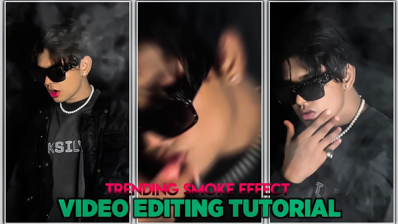 Smoke Effect Video Editing | Instagram Trending Shake Effect Video Editing | Transition Effect Edit