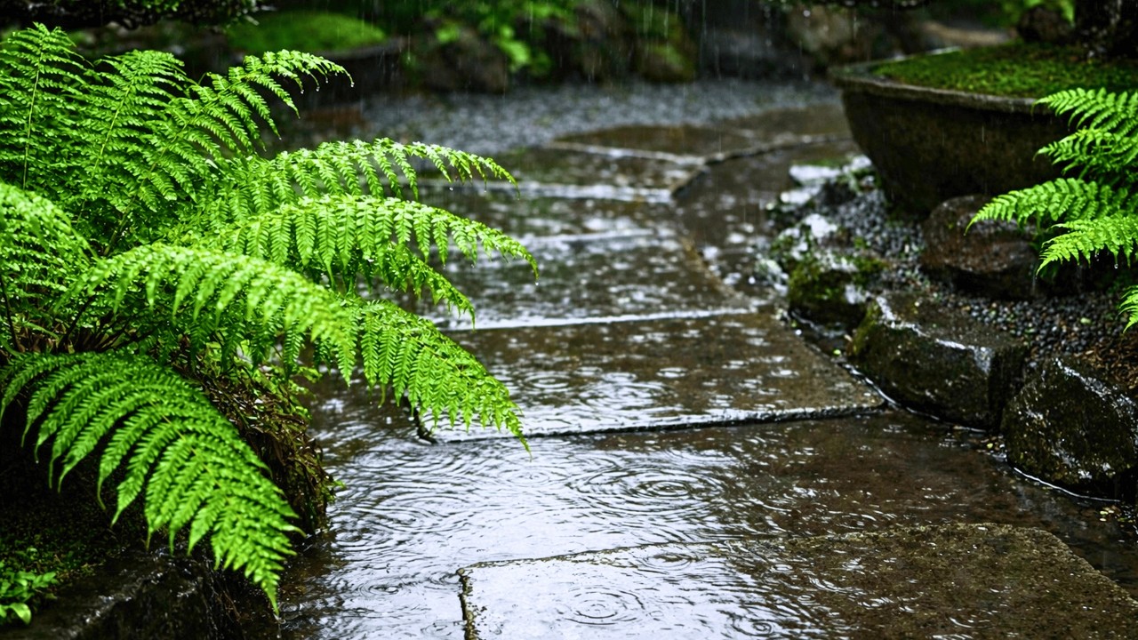 Relaxing Rain Sounds for Stress Relief & Healing 🌿 Soft Rain for Relaxation & Overthinking Relief