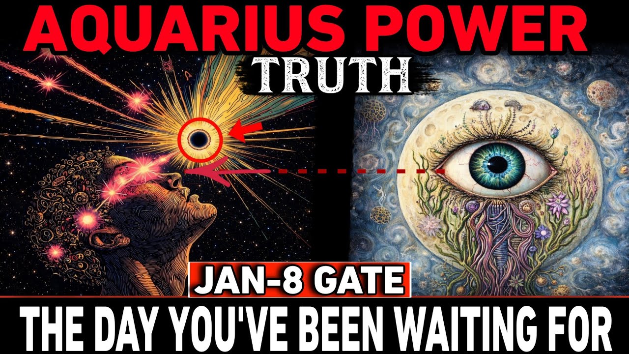 AQUARIUS JANUARY 8 ⚡ THE DAY YOU REALIZE WHO YOU REALLY ARE (CHOSEN ONES ONLY)