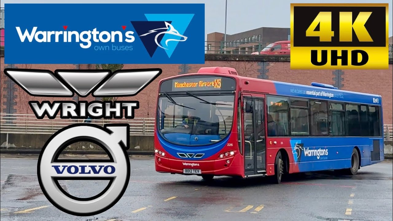 [Warrington Bus: X5 to Manchester Airport via Lymm, Bowdon & Altrincham] Wright Eclipse2 Volvo B7RLE