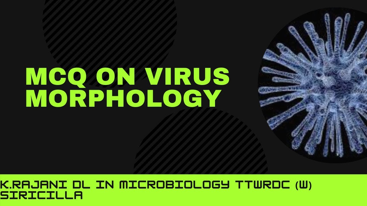 MCQs on Virus morphology