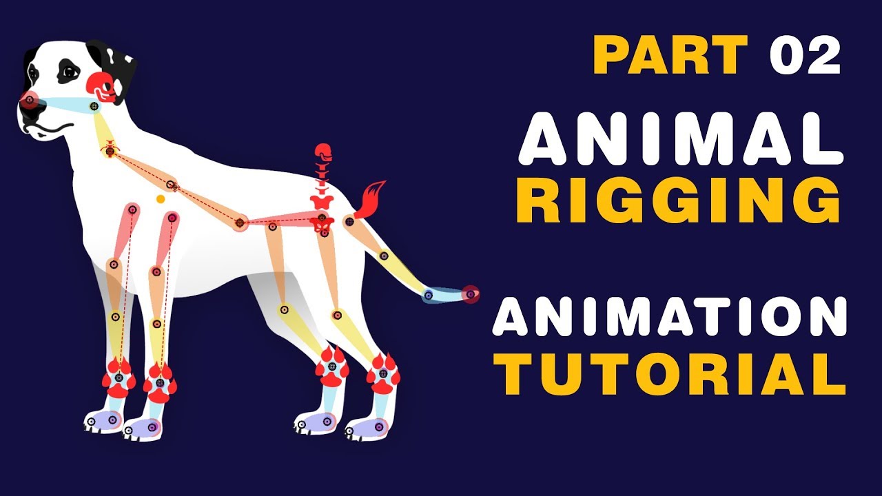 DUIK 16 - Animal Rigging & Animation in After Effects Tutorial - Part 02