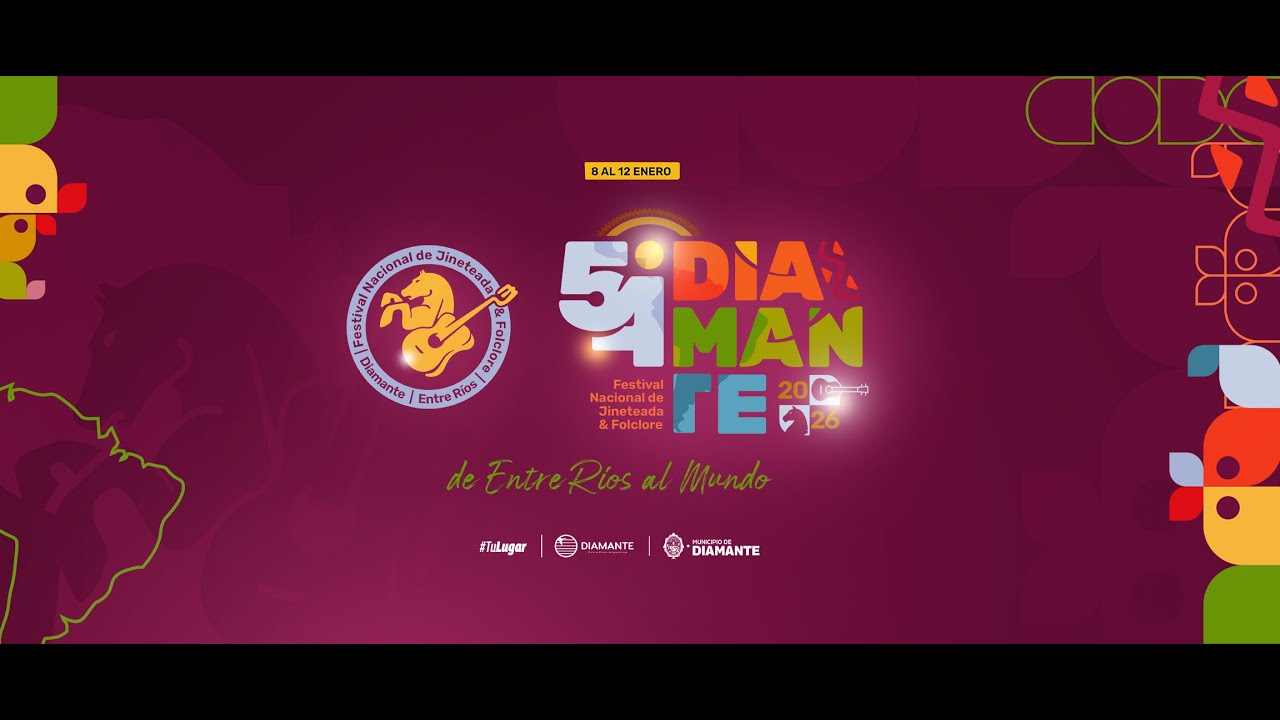 54 Festival Nacional de Jineteada y Folklore - Diamante en vivo | Martes