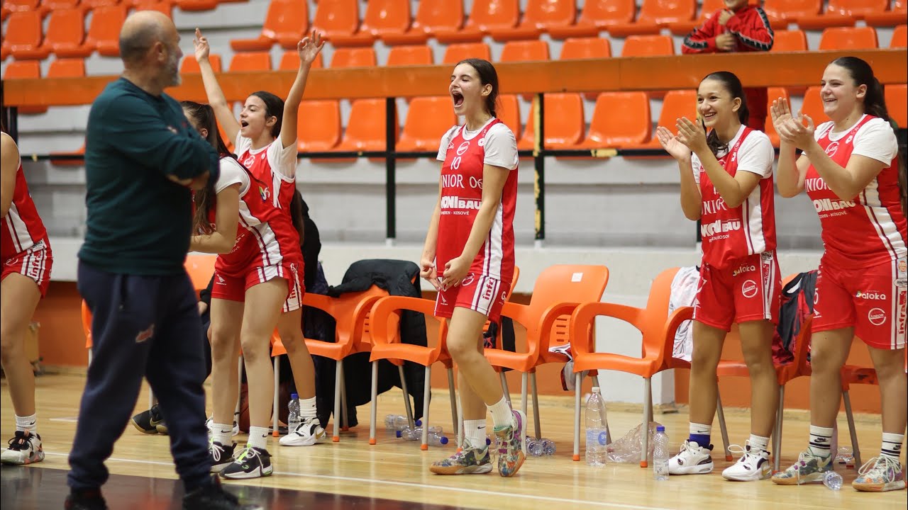 KBF Junior 06 Moni Bau - KBF Penza (145:17) U16 Vajzat | Edicioni 2025/26 | Pjesa 1 