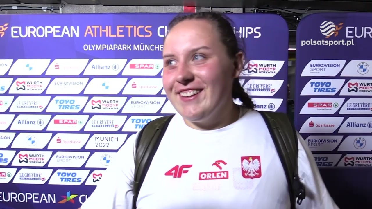 Sensacja w konkursie młociarek! Ewa R&oacute;żańska wywalczyła srebrny medal | ME Monachium 2022