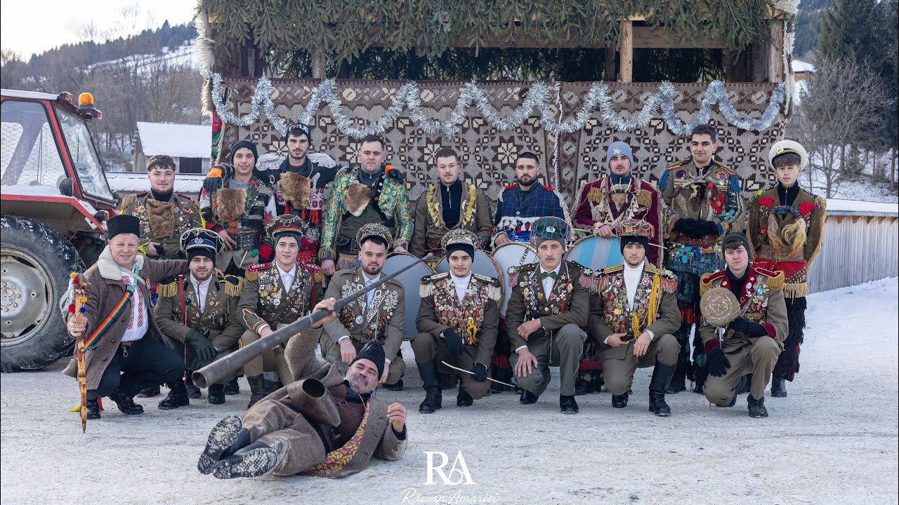 Tradiții și Obiceiurii de Anul Nou Capra Popeni Pipirig 2025/2026