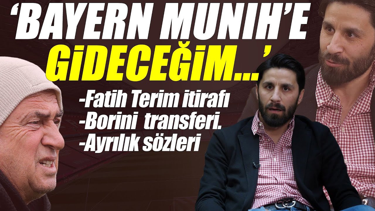 Şenol Can açıkladı! Fatih Terim, Bayern Münih ve Borini transferi...