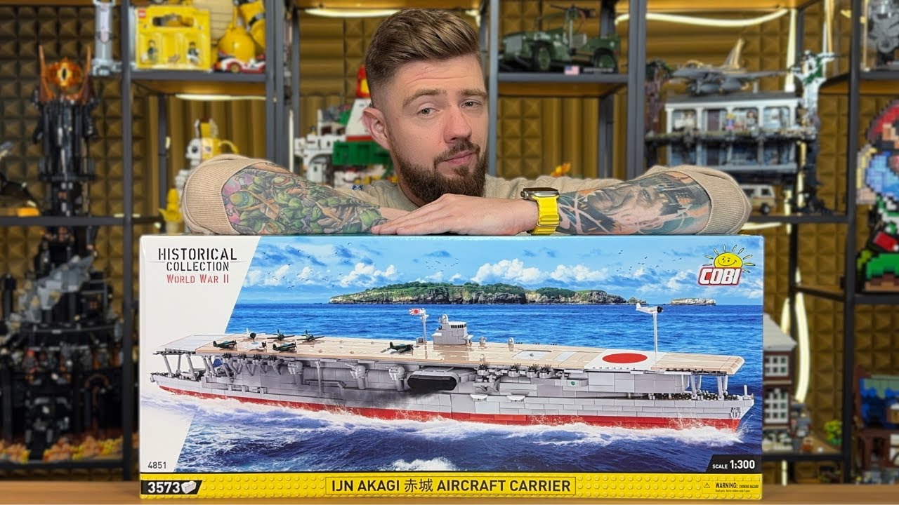 IJN AKAGI AIRCRAFT CARRIER ⚓️ COBI 4851 RECENZJA